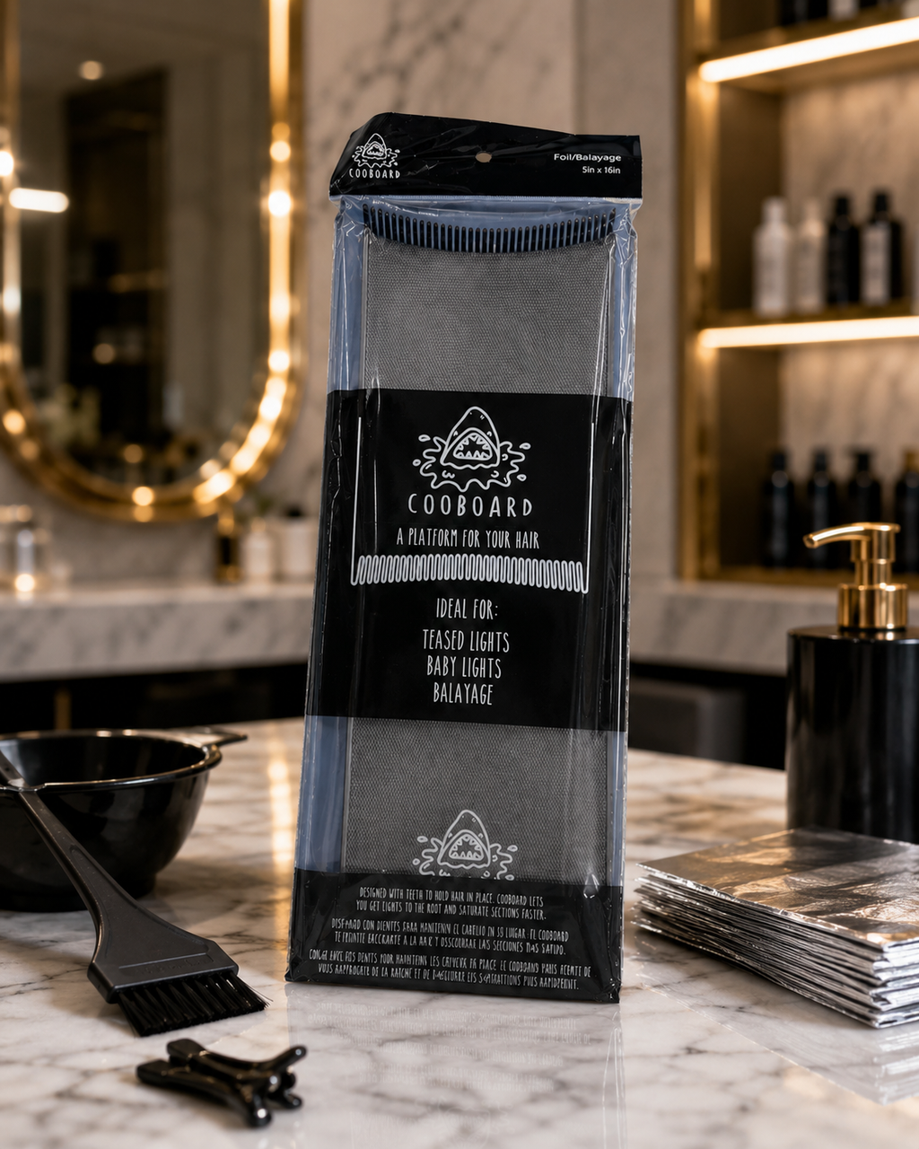 COOBOARD Professional Foil & Balayage Board