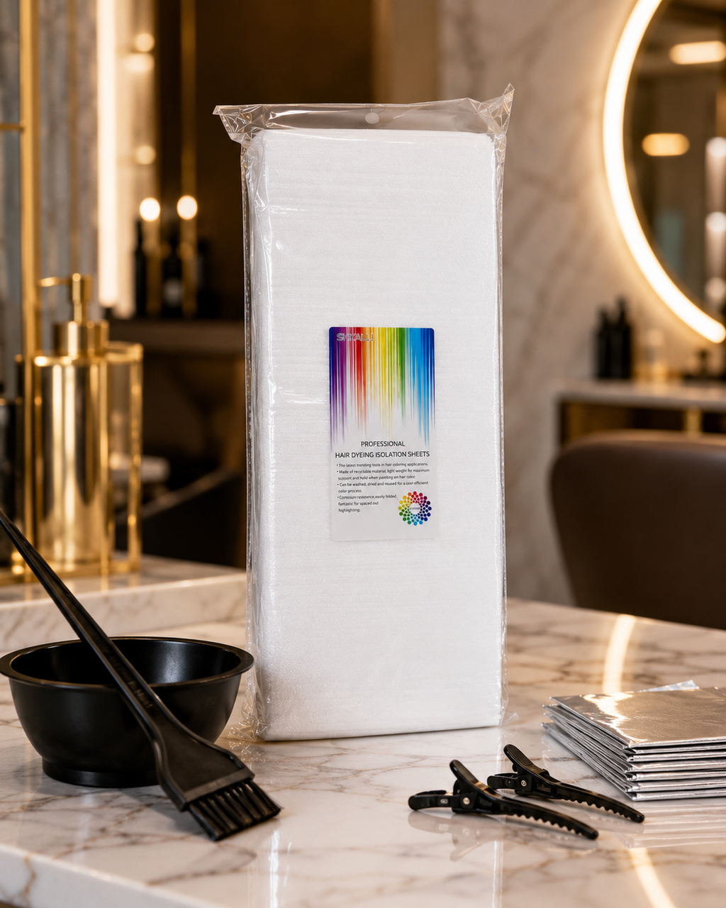 Professional Hair Dyeing Isolation Sheets