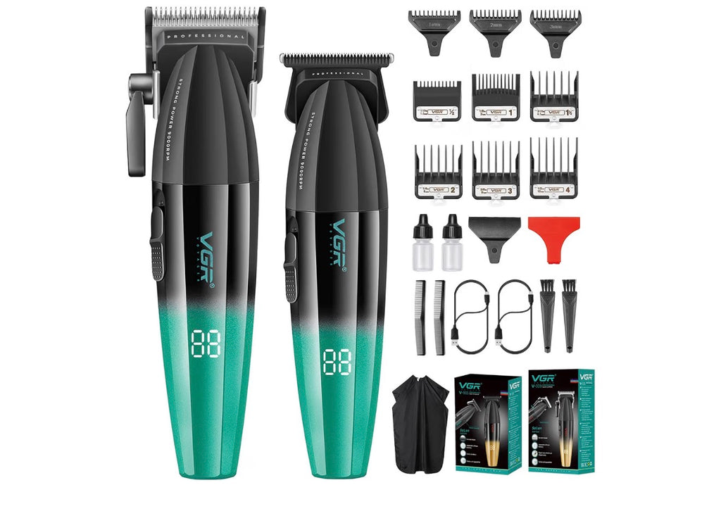 VGR clipper and trimmer kit with accessories