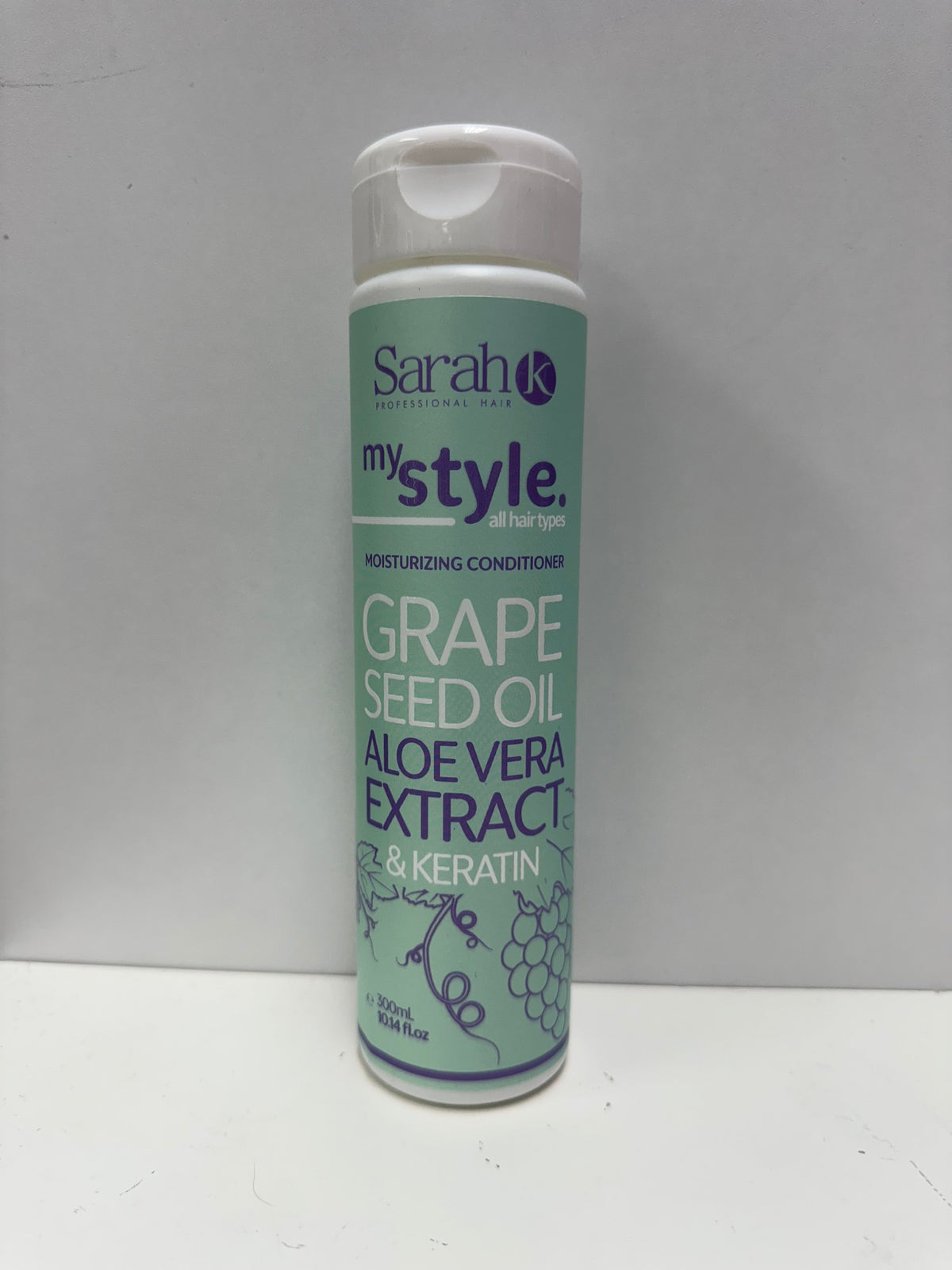 Sarah K My Style Moisturizing Conditioner 300ml — Grape Seed Oil, Aloe Vera & Keratin
