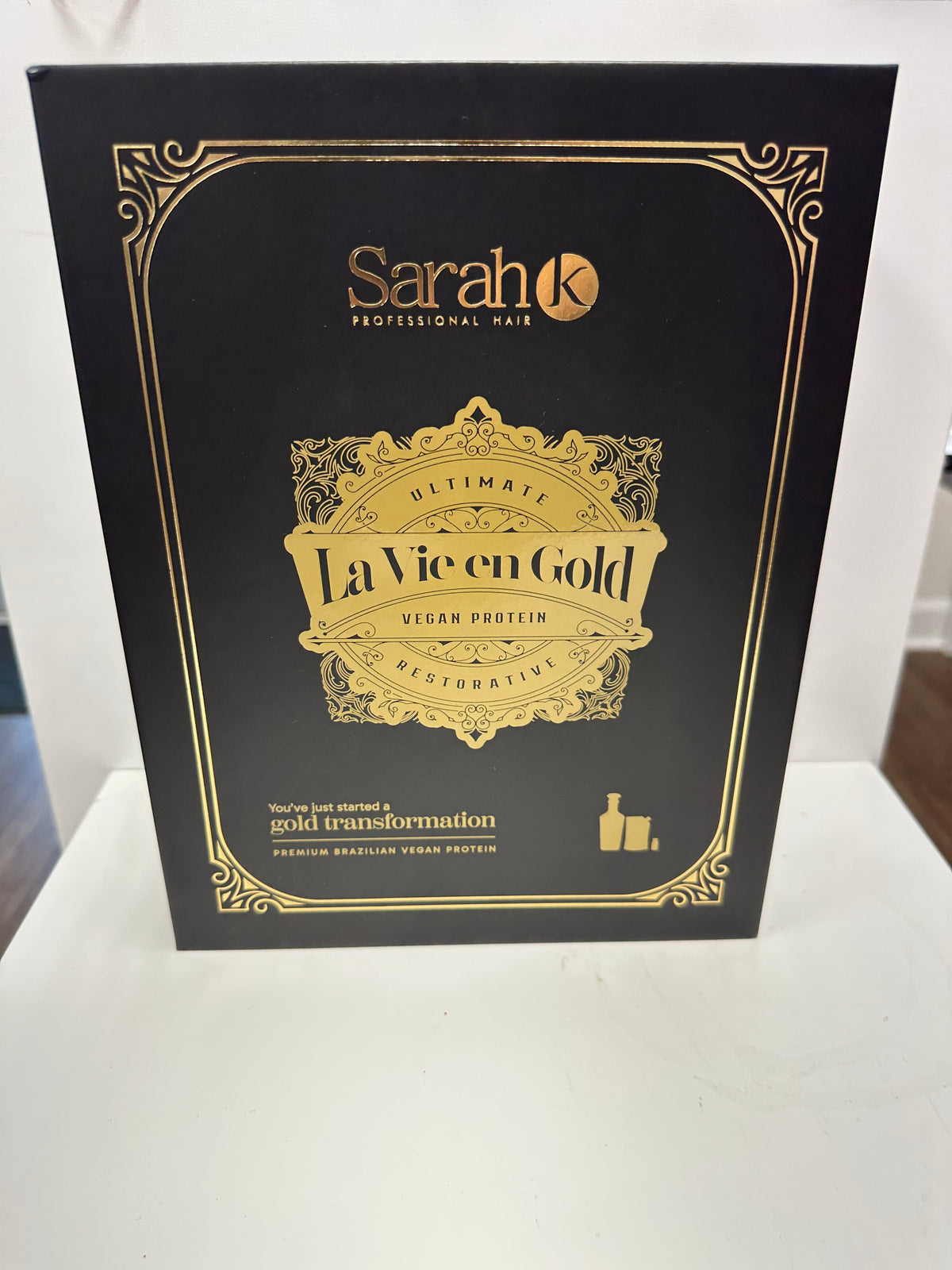 Sarah K Professional Hair Care – La Vie en Gold Vegan Protein Luxury Kit
