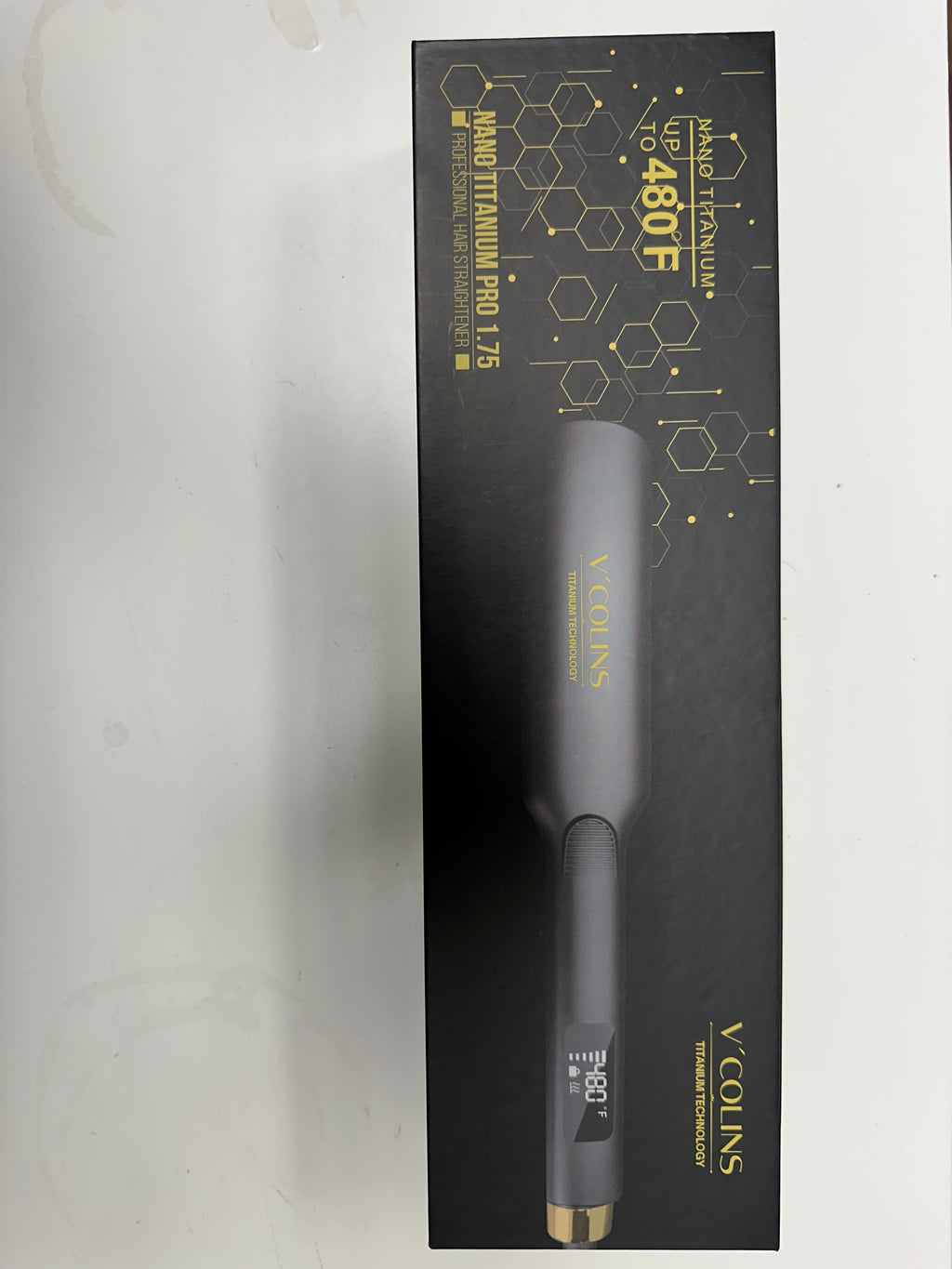 V'Colins Nano Titanium Pro 1.75 Professional Hair Straightener