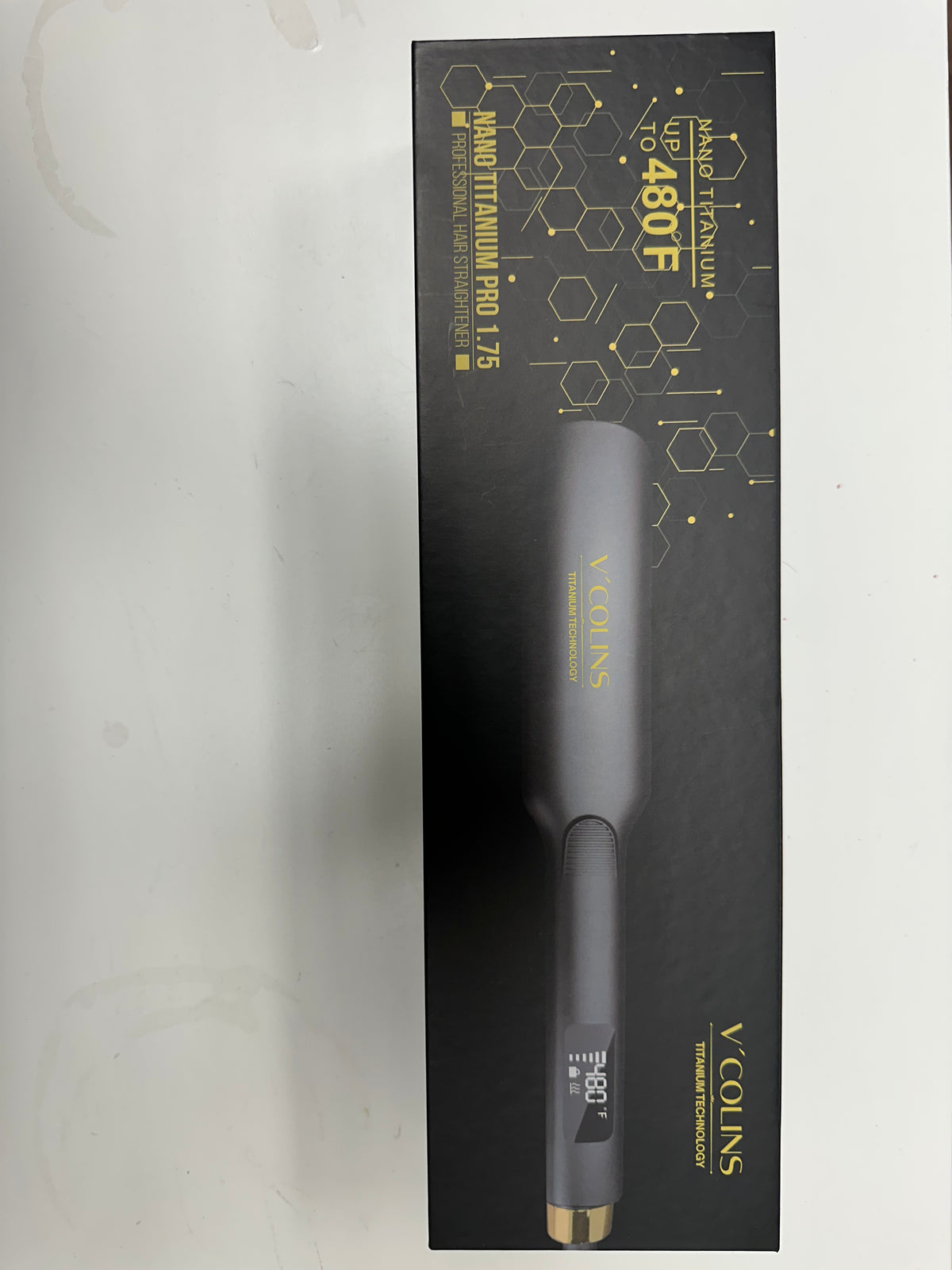V'Colins Nano Titanium Pro 1.75 Professional Hair Straightener