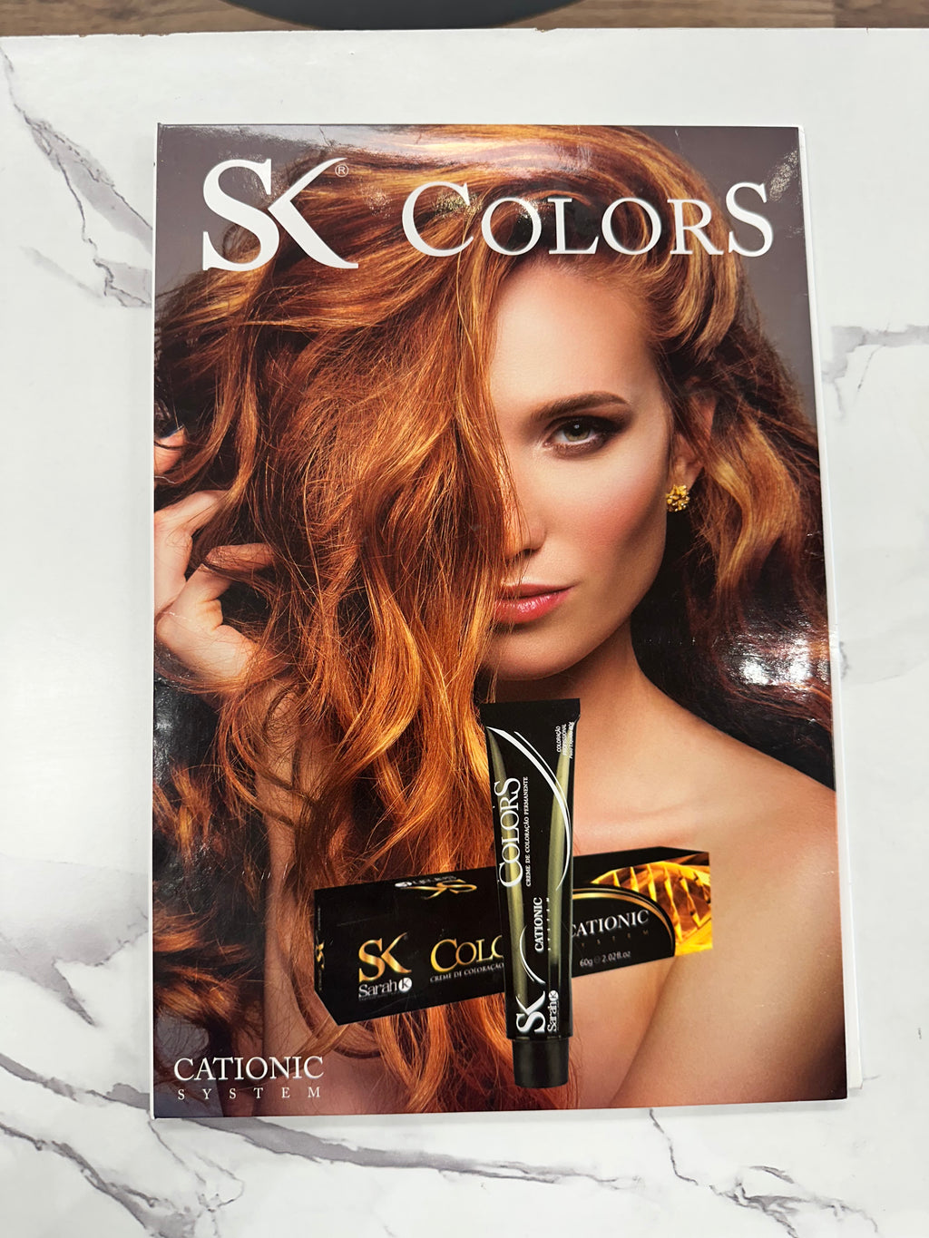 SK Colors Professional Hair Color Reference Book & Chromatic Guide