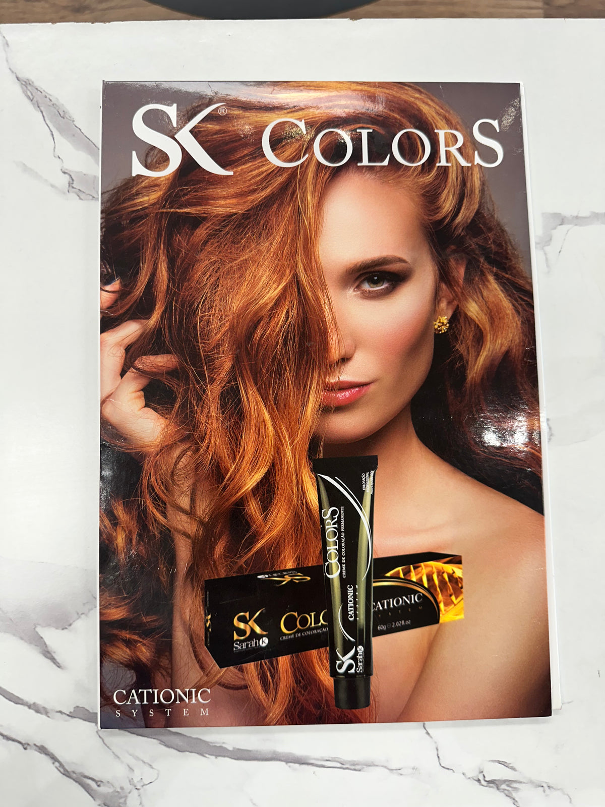 SK Colors Professional Hair Color Reference Book & Chromatic Guide
