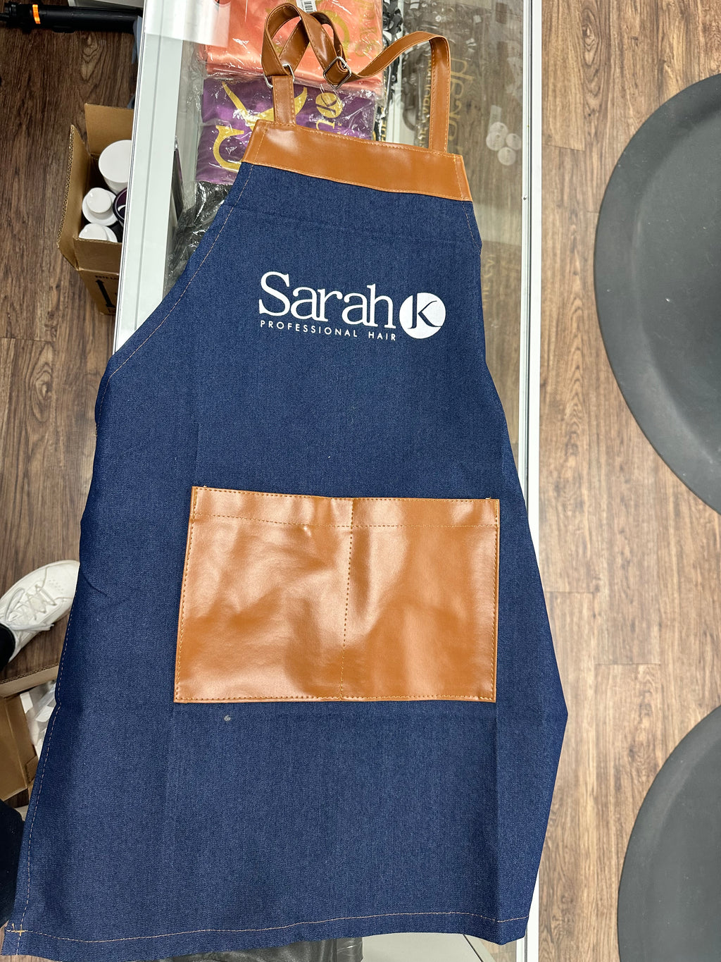 Sarah K Blue Jean Apron