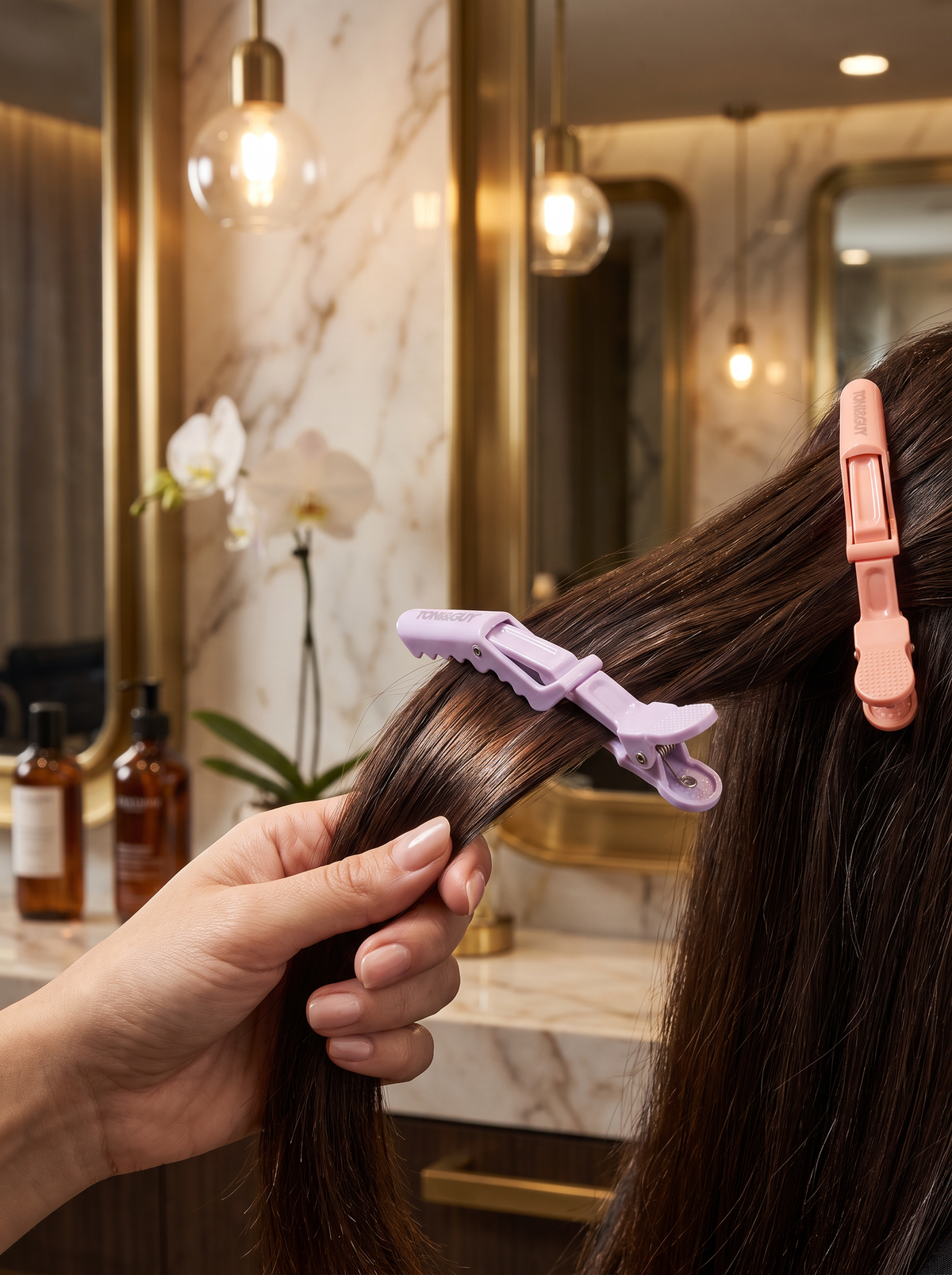 Crocodile Professional Hair Sectioning Clips – 6-Pack