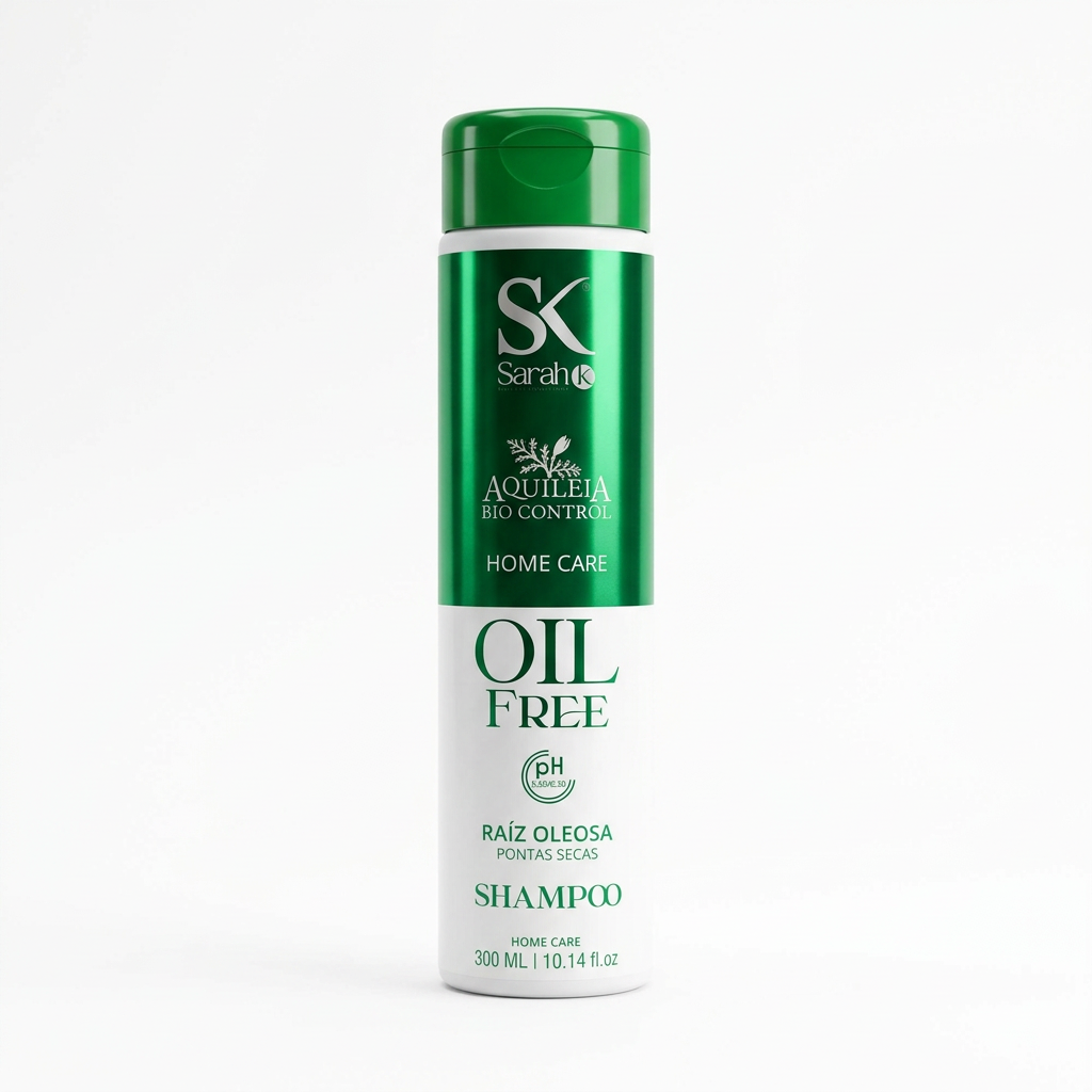 Aquileia Oil Free Shampoo on white