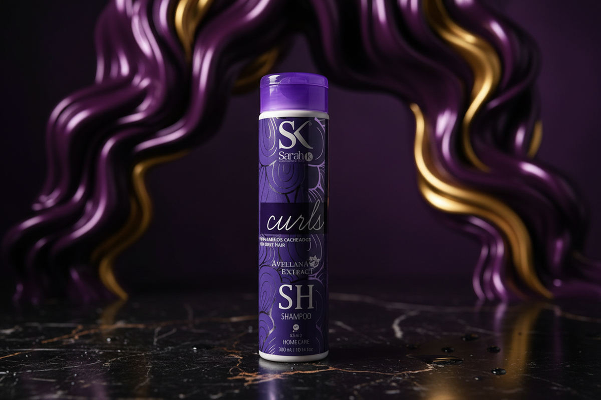 Sarah K Curls Shampoo with Avellana Extract 300ml