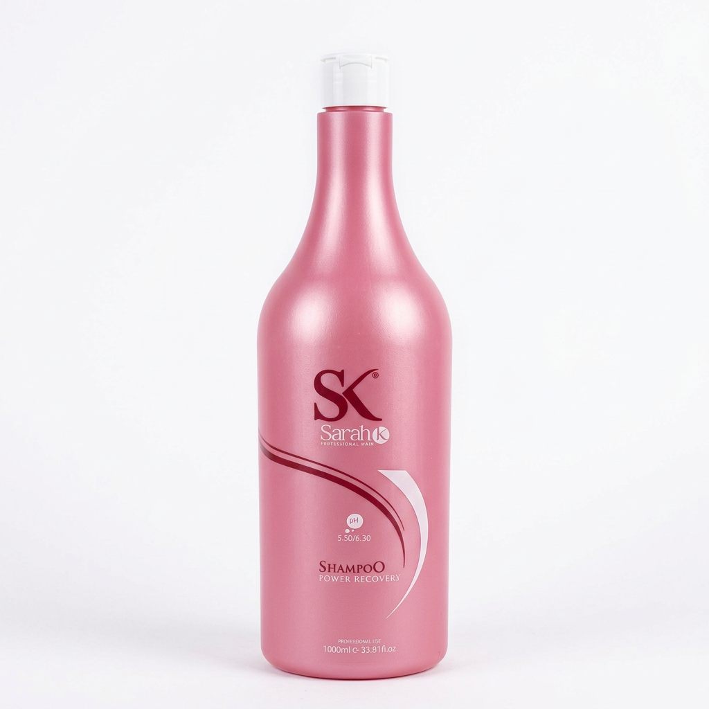 Sarah K Treatment Shampoo 1L pink bottle on white background