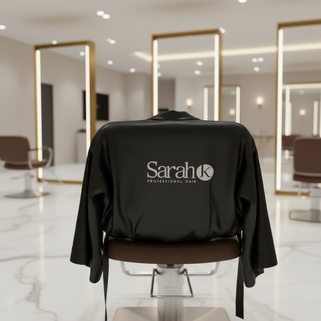 Sarah K Professional Hair Kimono-Style Salon Robe