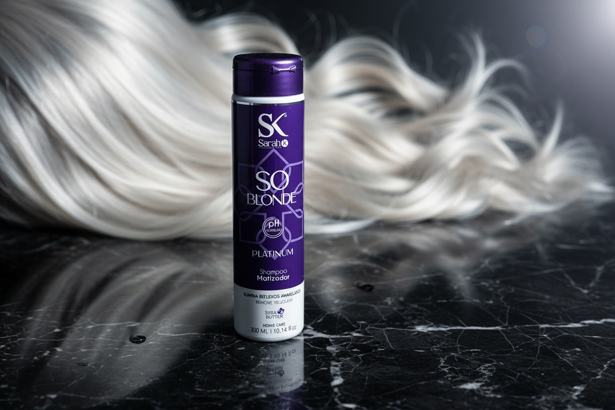 Sarah K So Blonde Platinum Toning Shampoo 300ml