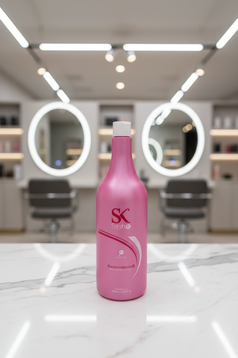 Sarah K Treatment Reconstructor in salon setting