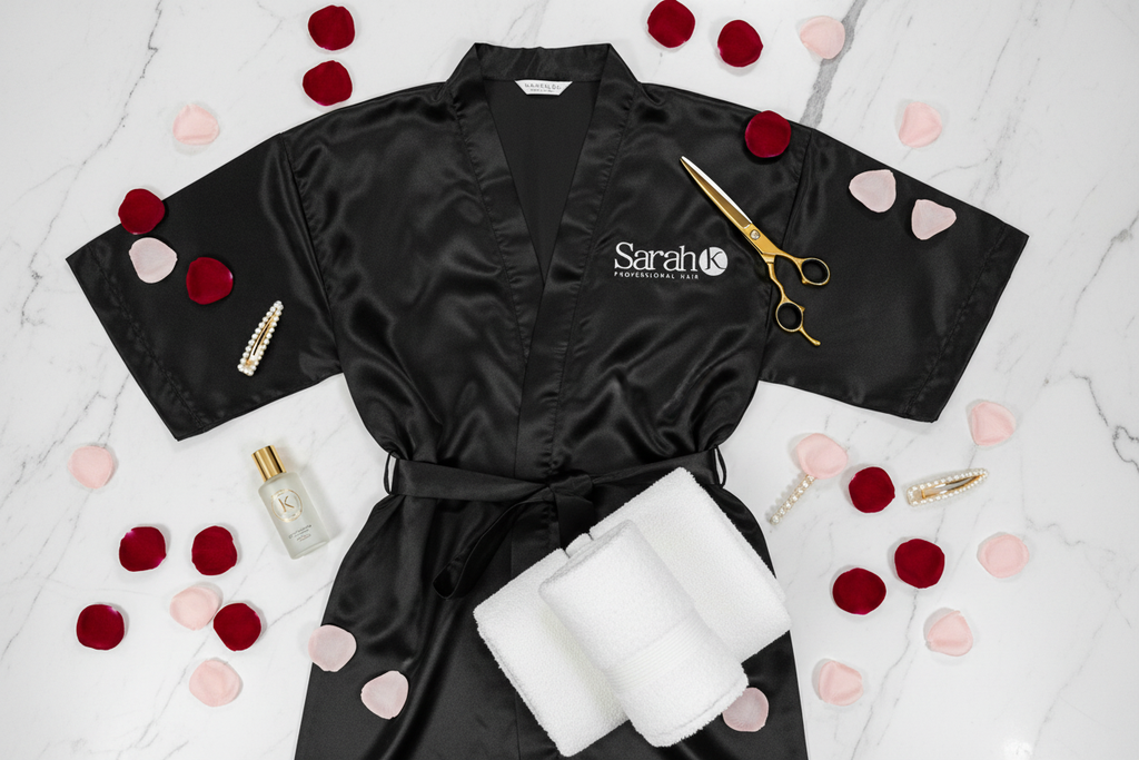 Sarah K Professional Hair Kimono-Style Salon Robe