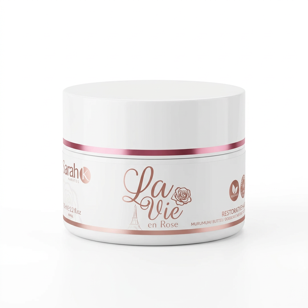 Sarah K La Vie en Rose Restorative Hair Mask on white