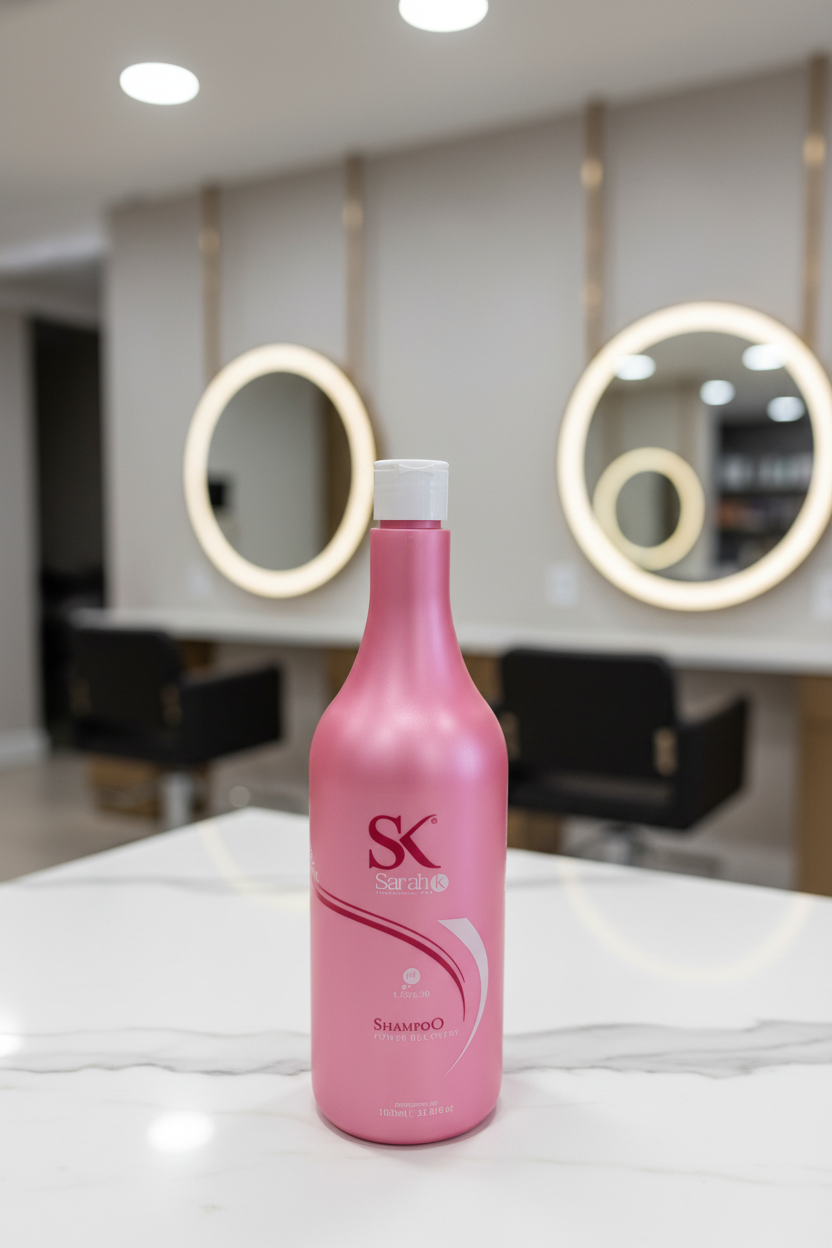 Sarah K Treatment Shampoo in salon setting