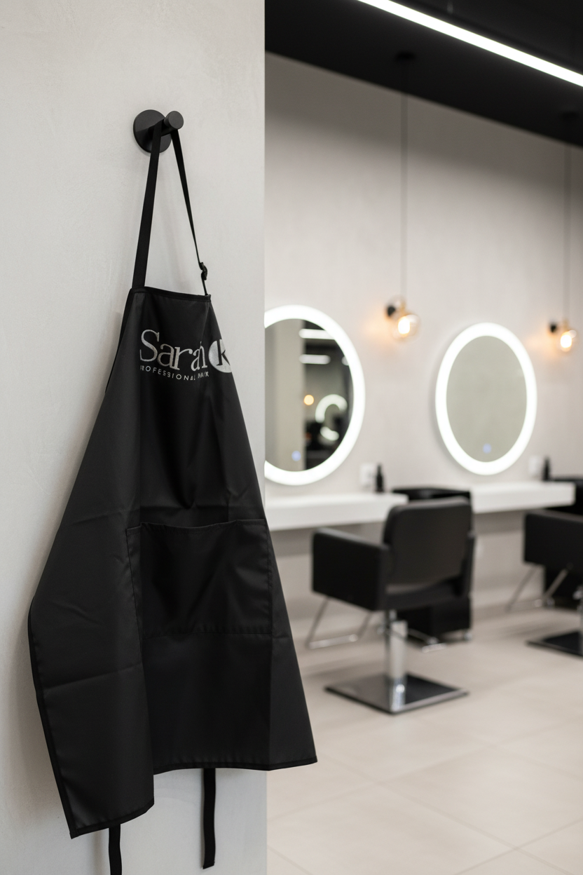 Sarah K Professional Hair Bleach-Resistant Salon Apron