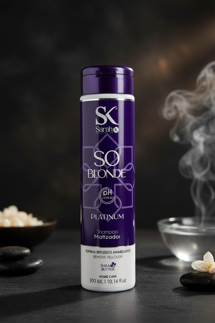 Sarah K So Blonde Platinum Toning Shampoo 300ml