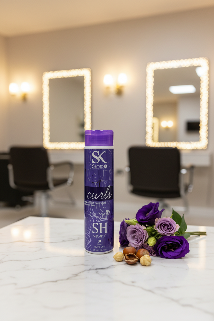 Sarah K Curls — Shampoo for Curly Hair | Avellana Extract | Home Care 300ml