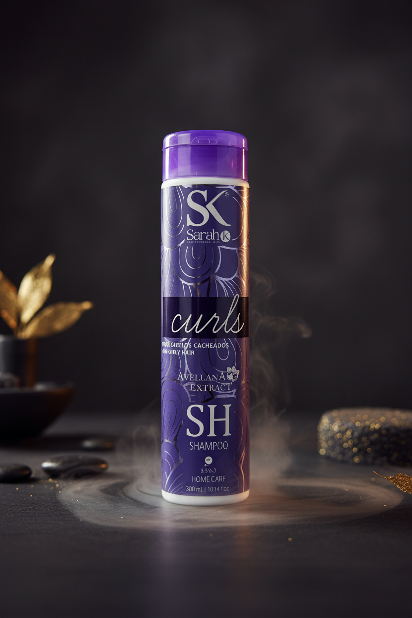 Sarah K Curls Shampoo with Avellana Extract 300ml