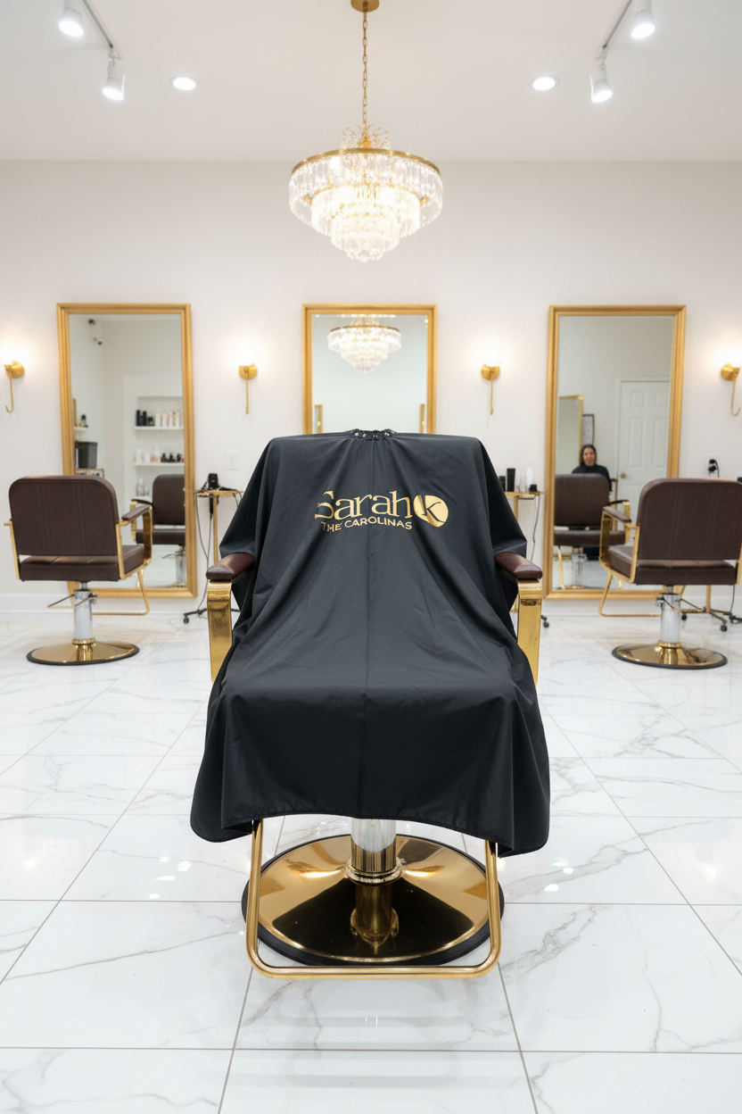 Sarah K The Carolinas Bleach-Resistant Salon Cape