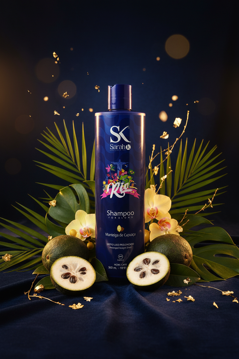 Sarah K Rio — Shampoo for Blond | Manteiga de Cupuaçu | Home Care 500ml