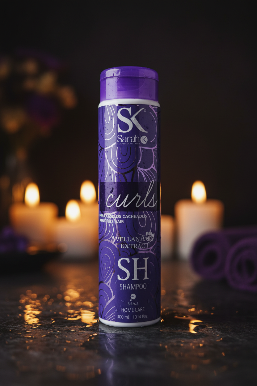 Sarah K Curls Shampoo with Avellana Extract 300ml