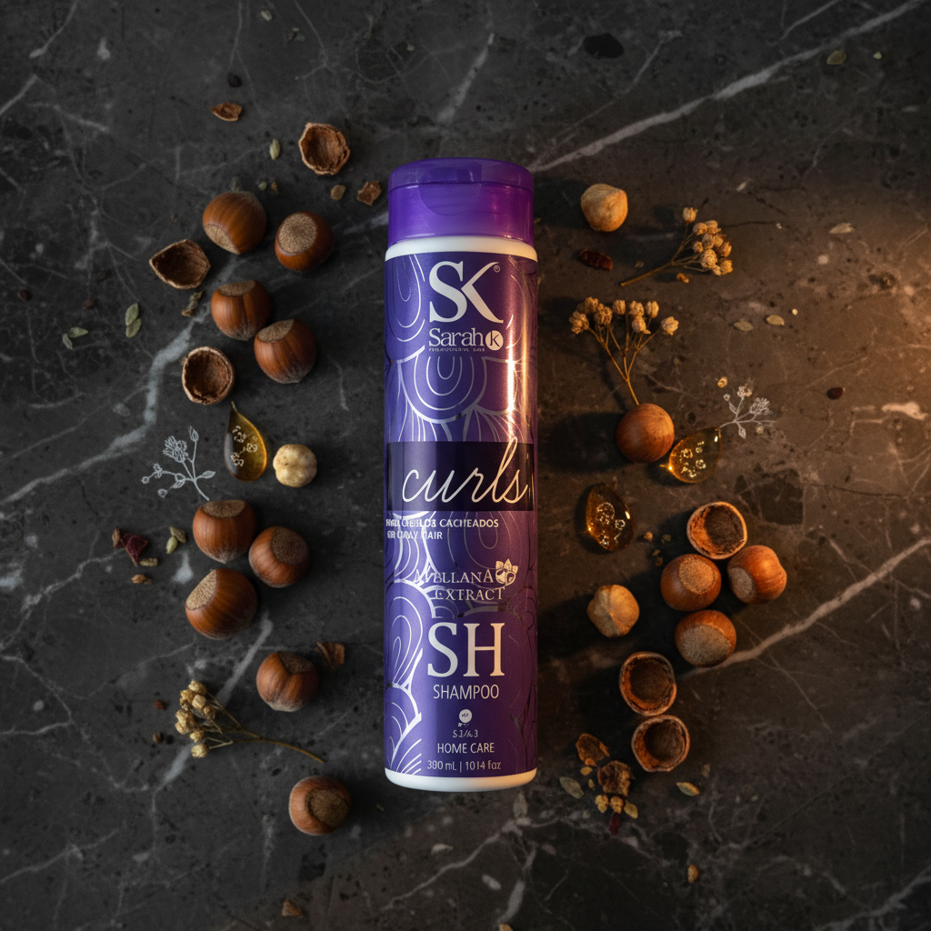 Sarah K Curls Shampoo with Avellana Extract 300ml