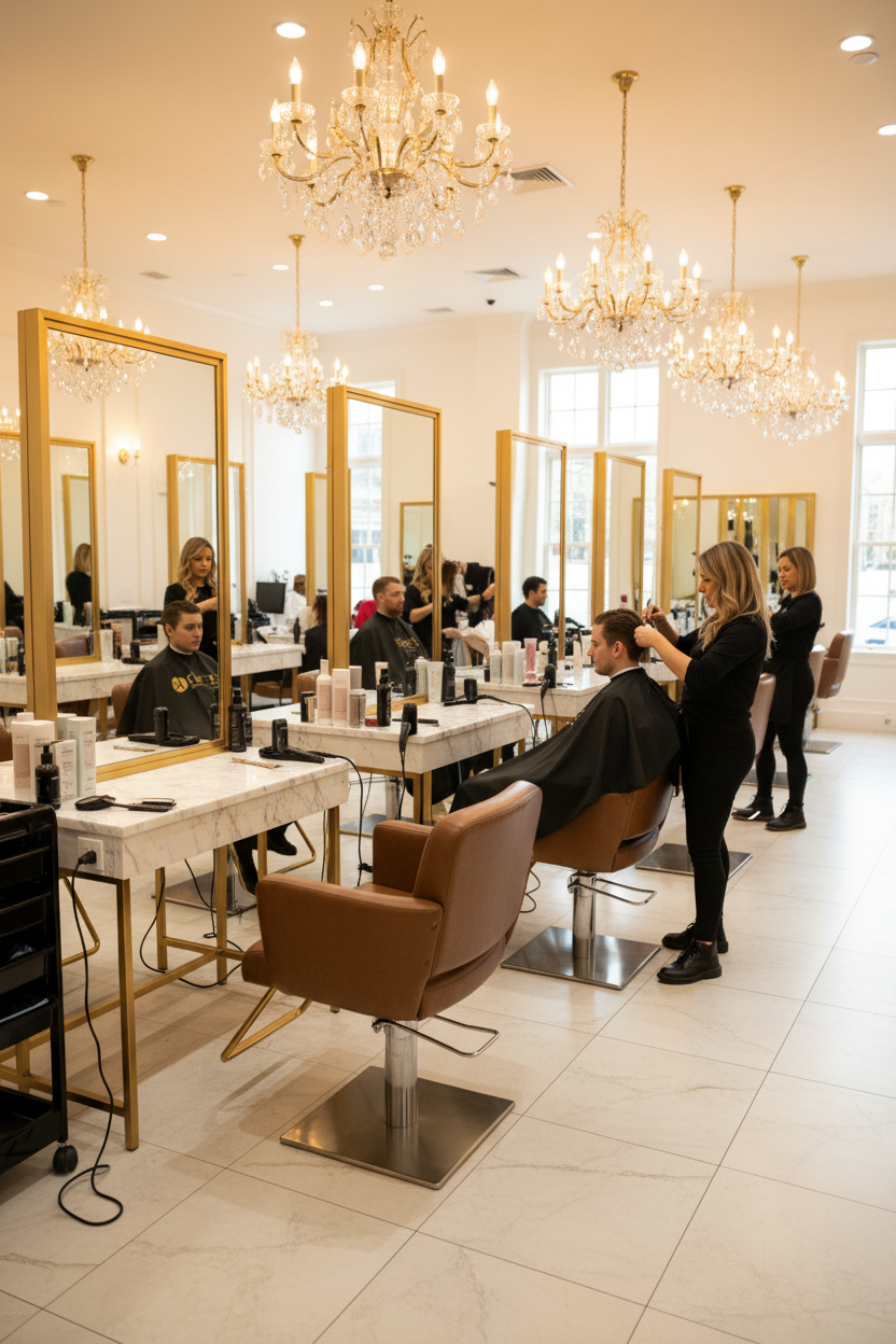 Sarah K The Carolinas Bleach-Resistant Salon Cape