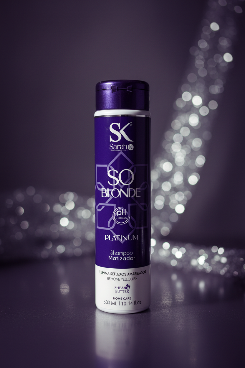 Sarah K So Blonde Platinum Toning Shampoo 300ml