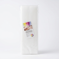 Medium haircoloring mesh isolation sheets on white