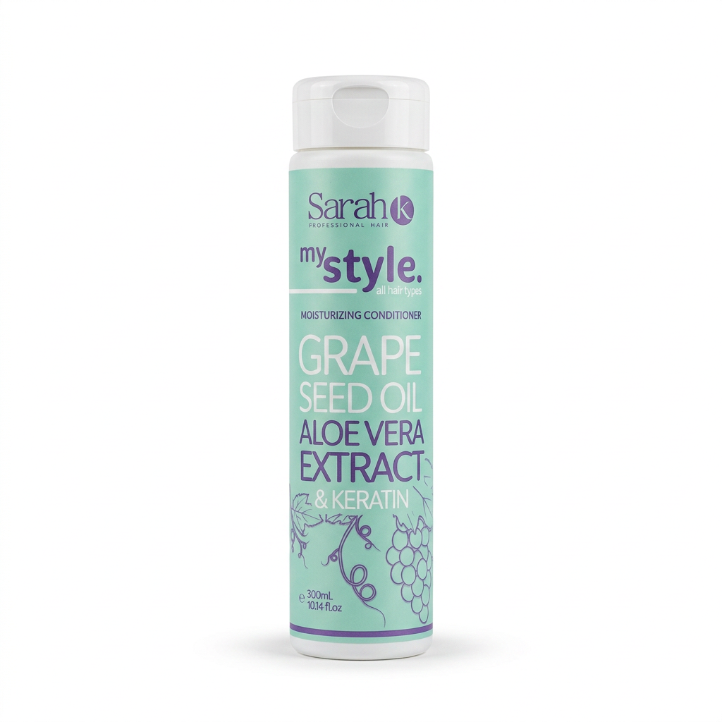 Sarah K My Style Moisturizing Conditioner on white